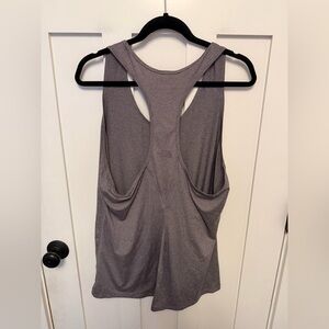 The North Face XL Racerback Tank Top Flash Dry Purple Gray Outdoors Quick dry